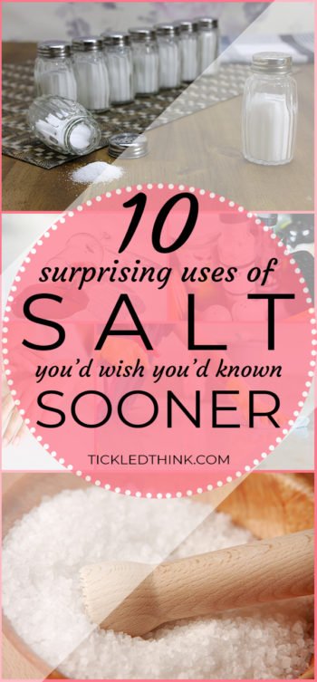 10 surprising uses of salt you'd wish you'd known sooner - Tickled Think