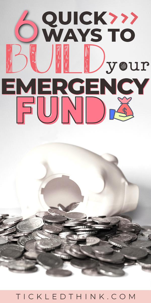 6 brilliant tips to help you Start \u0026 Build up an Emergency Fund Fast ...