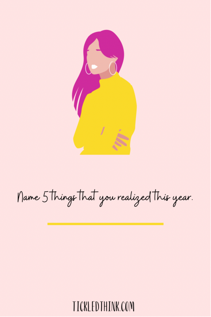 20 Journal Prompts for Year-End Self-Reflection - Tickled Think
