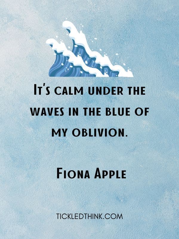 70+ Blue Quotes, Sayings and Captions Tickled Think