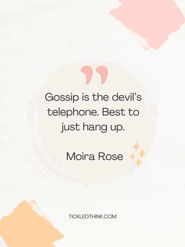 Quotes about Gossips and Rumors