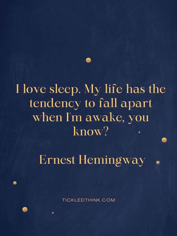 Sleep quotes and sayings