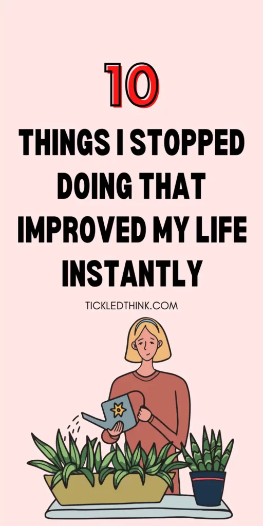 How To Improve Your Life 1